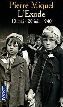 livre,culture,écriture,auteur,l'exode,pierre miquel,guerre,1940