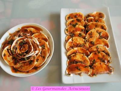 Carpaccio de champignons (Vegan) Carpaccio de champignons (Vegan)