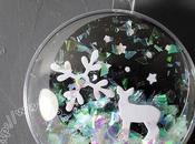 Boule Noël étiquettes cadeaux