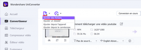 Comment télécharger, convertir, monter, compresser… simplement des vidéos ? Le tuto pas-à-pas avec UniConverter