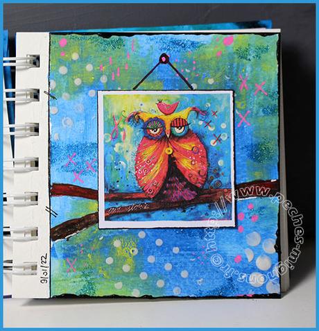 Mini page art journal #3 Mini page art journal #3