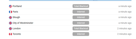 Starlink Internet connaît des interruptions de service dans le monde entier Starlink Internet connaît des interruptions de service dans le monde entier