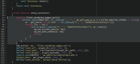 Les pirates infectent des plugins WordPress aléatoires pour voler des cartes de crédit Injection backdoor sur les fichiers du site