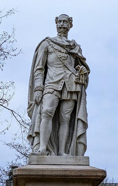 Bad Kissingen — Maximilian-II.-Denkmal / Le monument au roi Maximilien II de Bavière