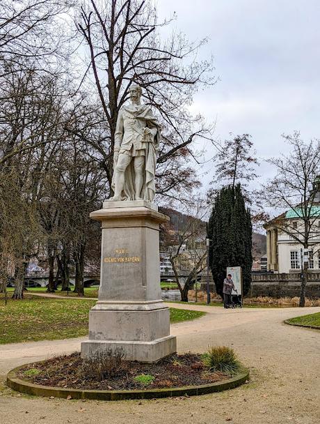 Bad Kissingen — Maximilian-II.-Denkmal / Le monument au roi Maximilien II de Bavière