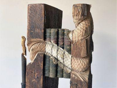 Sculpture serpent par Maskull Lasserre