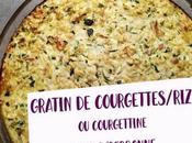 Gratin courgettes courgettine
