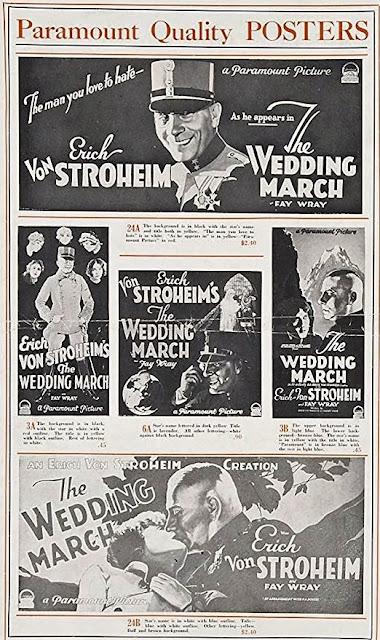 Film muet — The Wedding March d'Erich von Stroheim (1928) — Brève apparition de l'empereur François-Joseph