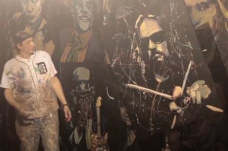 Regardez le portrait complet de Speed ​​Painter du regretté batteur de MEGADETH, NICK MENZA, en moins de six minutes
