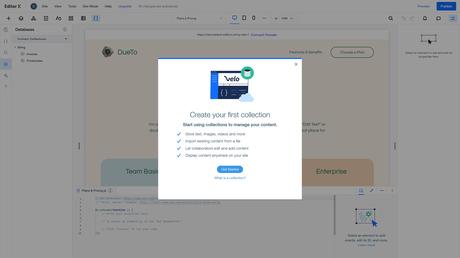 Examen du créateur de site Web Editor X Plate-forme de création de site de l'éditeur X en cours d'utilisation