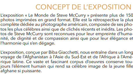Musée Maillol – Paris exposition « Le monde de Steve McCurry  »   jusqu’ au 29/05/22