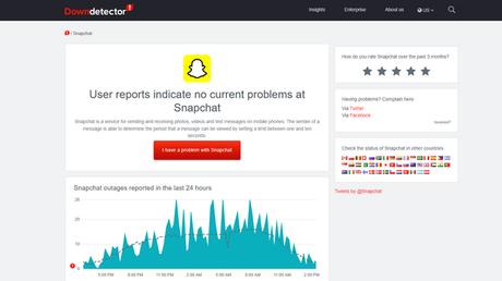 Snapchat ne fonctionne pas ? Voici 8 solutions faciles ! vérifier le statut de snapchat