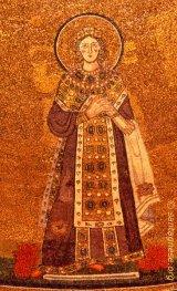 Sainte Agnès de Rome, mosaïque
