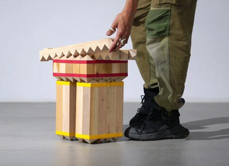 Innocent : une série de blocs de bois à assembler par Takuto Ohta Innocent : une série de blocs de bois à assembler par Takuto Ohta