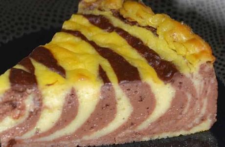 Flan pâtissier marbré au Thermomix Flan pâtissier marbré au Thermomix