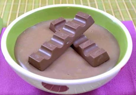 Crème Dessert au Kinder Maxi au Thermomix Crème Dessert au Kinder Maxi au Thermomix