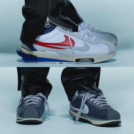 Découvrez les premières images des Sacai x Nike Cortez