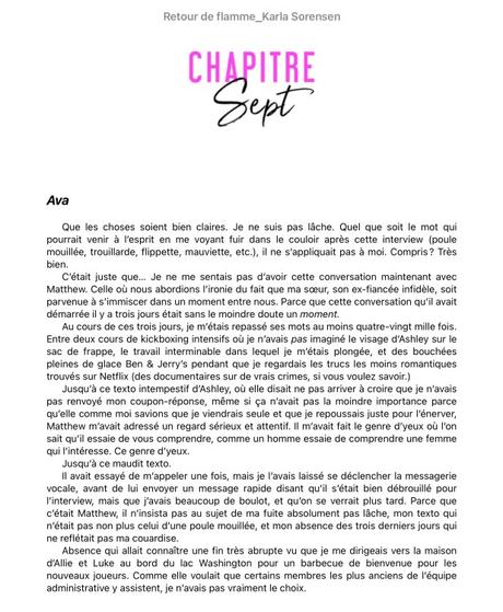 Karla Sorensen / Retour de Flamme Karla Sorensen / Retour de Flamme