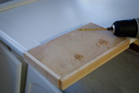 Perçage des trous de quincaillerie