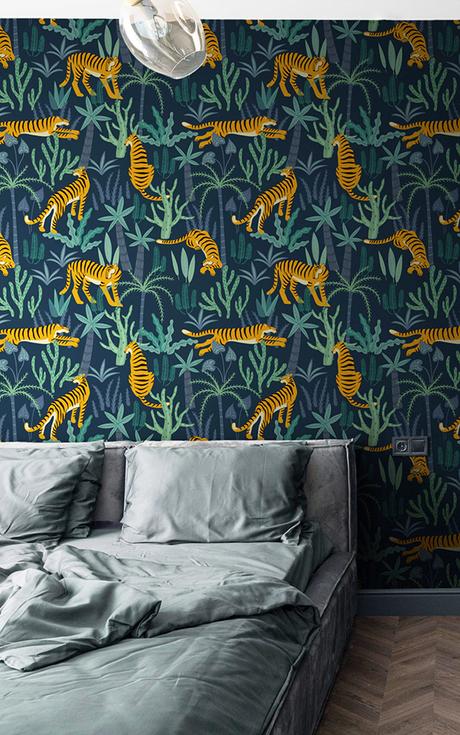 WELLPAPERS Papier peint le club des tigres