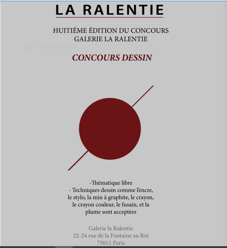 Galerie La Ralentie –   Huitième édition du concours