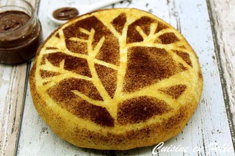 Gâteau de crêpes soufflées à la pâte à tartinée de Claire Heitzler