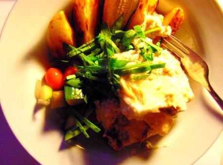 Tofu en sauce crémeuse au citron