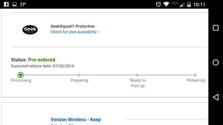 Modifications apportées à votre compte My Best Buy™ Aperçu Best Buy