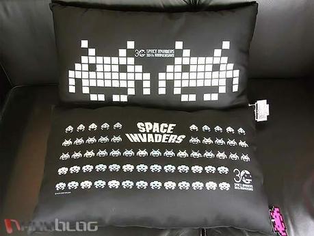 Coussins Space Invaders