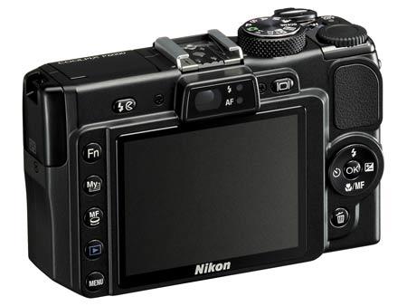 Nikon Coolpix P6000 back