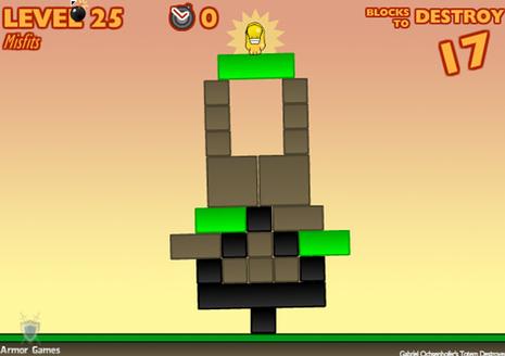 le jeu du vendredi : Totem Destroyer