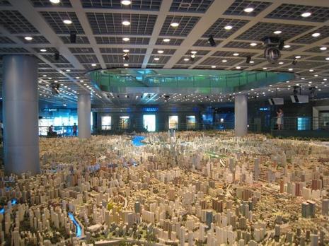 Shanghai 2020 en maquette géante
