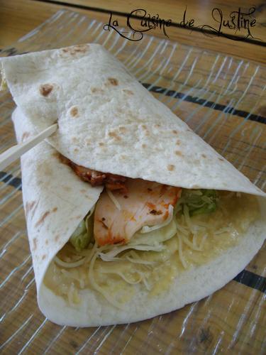 Wrap Houmous - Poulet