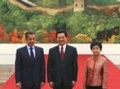 premières heures Sarkozy Chine
