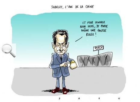 Sarkozy s'échine à être l'ami de Pékin