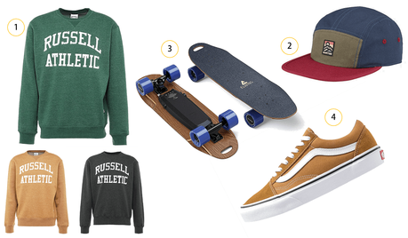 Cadeaux de saint-Valentin pour homme fan de skateboard