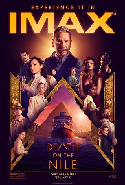 Affiche IMAX pour Mort sur le Nil de Kenneth Branagh Affiche IMAX pour Mort sur le Nil de Kenneth Branagh