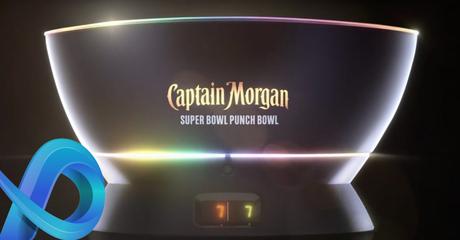 Captain Morgan innove avec le Super Bo(w)l