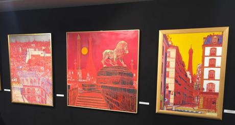 « Paris je t’aime ! pour l’éternité « exposition Kojiro AKAGI  – Maison du Japon – 1er/19 Février 2022.