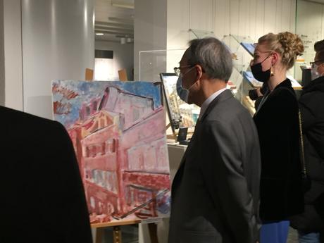 « Paris je t’aime ! pour l’éternité « exposition Kojiro AKAGI  – Maison du Japon – 1er/19 Février 2022.