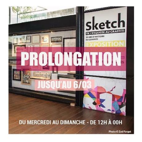 Prolongation de l’exposition Sketch à Fluctuart