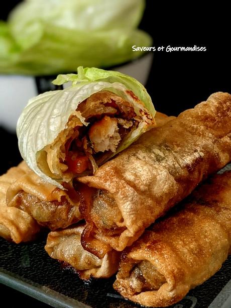 Nems aux Gambas (Nouvel an chinois ou Fête du Têt).