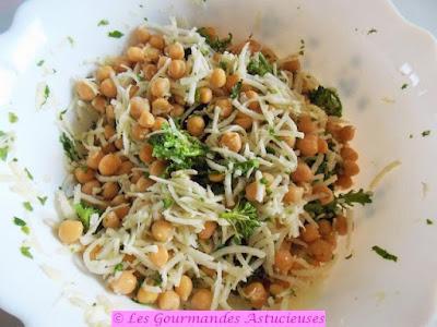 Salade d'hiver pois chiches-radis-fleurs de chou (Vegan) Salade d'hiver pois chiches-radis-fleurs de chou (Vegan)