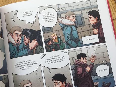 U4 Jules, Yannis, Stéphane, Koridwen – Adrian Huelva, Denis Lapière et Pierre-Paul Renders