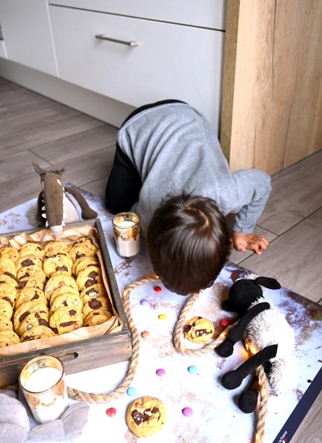 Cookies moelleux très faciles à faire au chocolat et aux smarties !