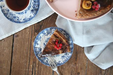 Cuillère et saladier : Flan pâtissier à la noisette (vegan)