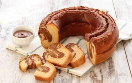 Délicieux Cake marbré au Nutella au Thermomix