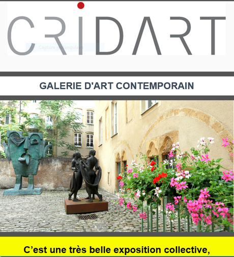 Cridart-Metz ( des grands formats) 11 Février au 5 Mars 2022.