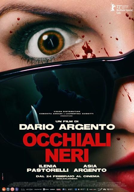 Premier trailer pour Dark Glasses de Dario Argento