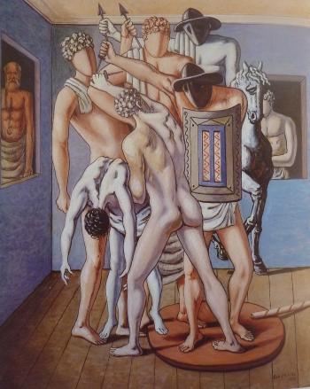 carnet,note,journal,politique,opposition,contestation,chronique,société,analyse,crise sanitaire,virus,pandémie,opinion,humeur,amitié,liberté,foule,arène,gladiateurs,combat,christian cottet-emard,giorgio de chirico,peinture,peur,art,blog littéraire de christian cottet-emard,pouvoir,mauvais leader,division,discrimination,relégation,ennemi,césar,tyran,roitelet,#nopass,#antipass,manifestation,oyonnax,haut bugey,ain,france,europe